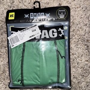 Homer Simpson Boxer Briefs MENS X-LARGE Green SWAG Underwear Funny Animation NWT